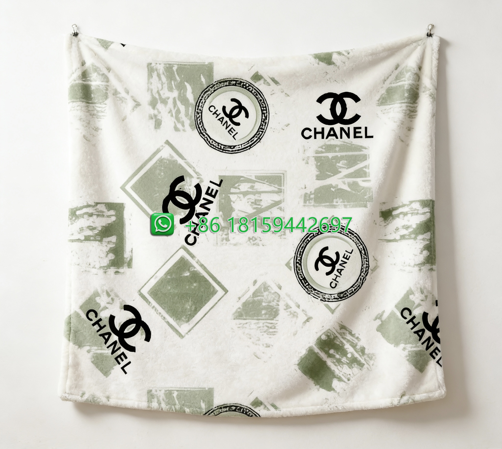 Chanel Throw Blankets